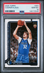 Graded 2025 Topps Cooper Flagg