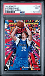 Graded 2025 Topps Cooper Flagg