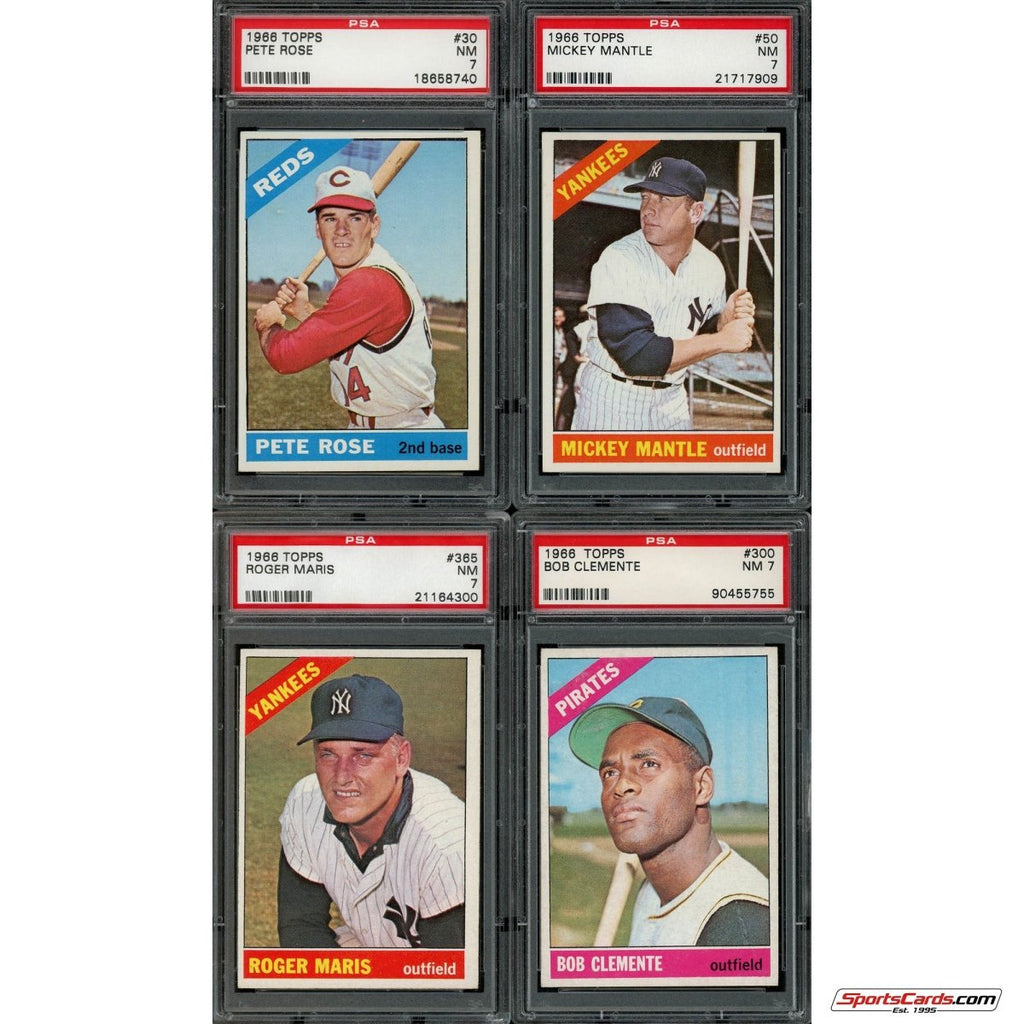 1966 Topps Baseball Complete Graded Set Break - (1) Graded Card (PSA 7 or Better) Per Box!