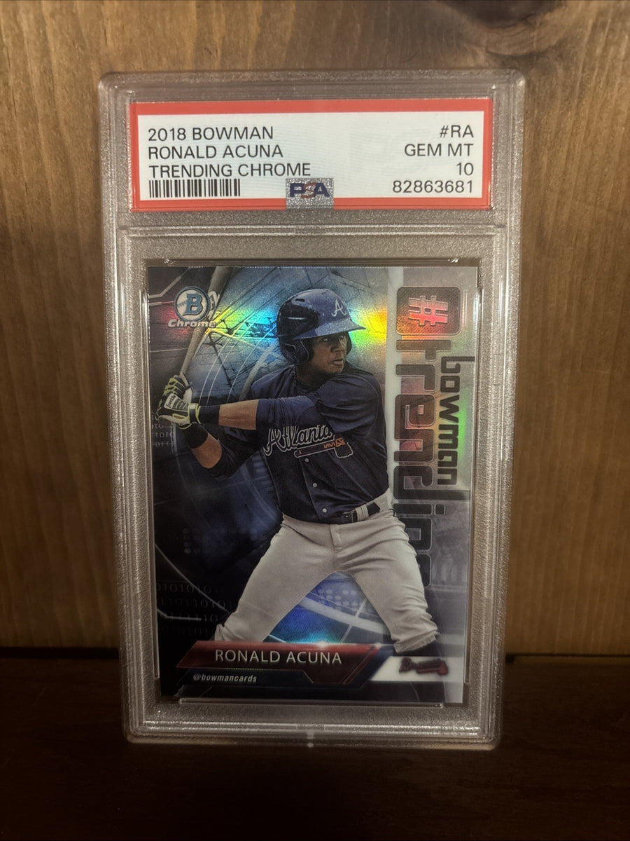 2018 Bowman - #Bowman Trending Ronald Acuña Jr. ##-RA (RC)