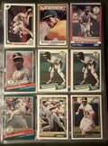 Rickey Henderson 9 card lot