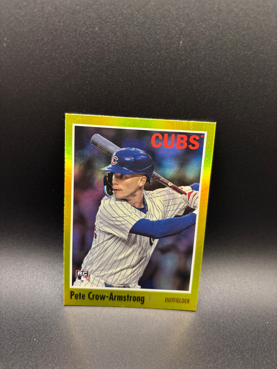 Pete Crow-Armstrong 2024 Topps Rookie Card #146 Gold foil