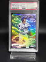 Shohei Ohtani 2025 Topps Lightning Leaders PSA 9