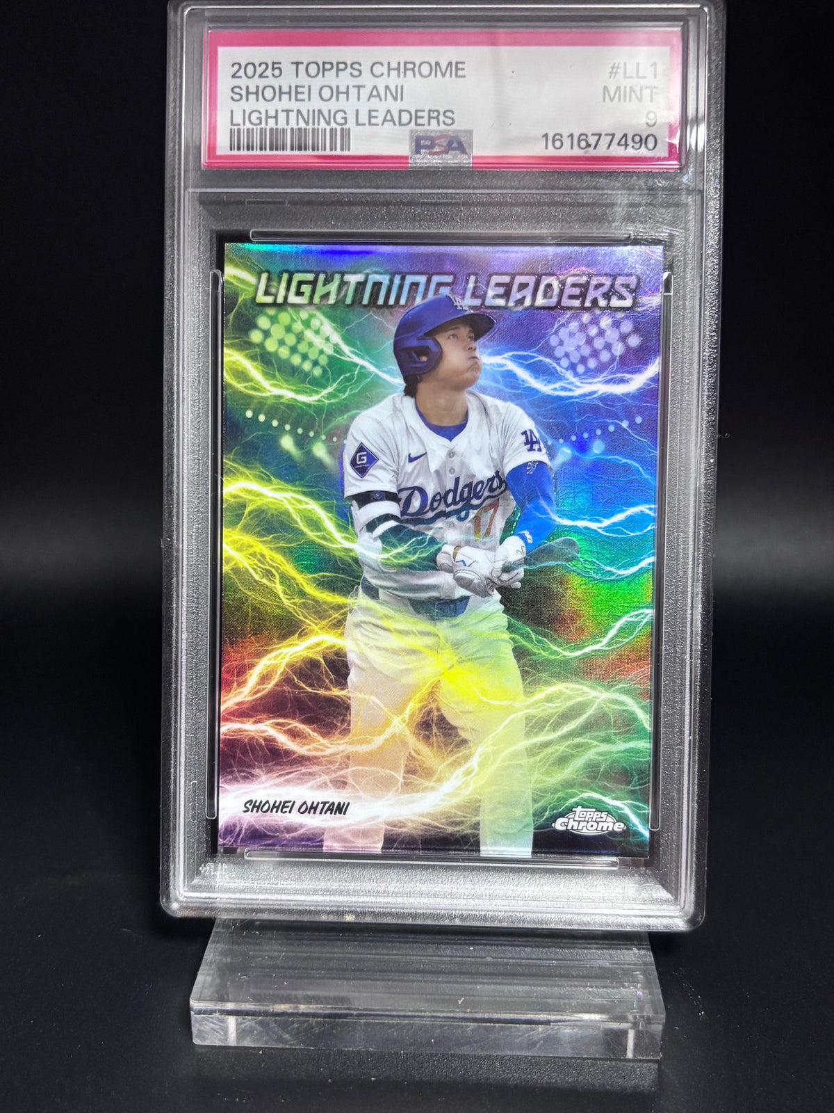 Shohei Ohtani 2025 Topps Lightning Leaders 