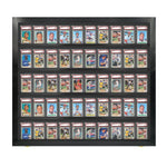 50 Graded PSA - Card Display