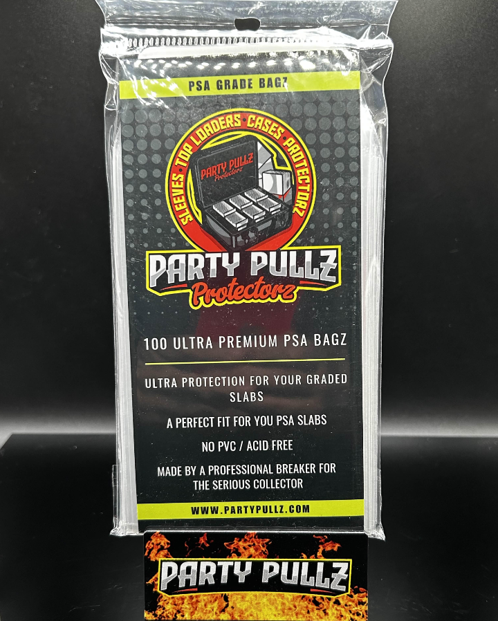 Premium Perfect Fit Slab Bagz for Sports Cards & TCG - 10 Pack