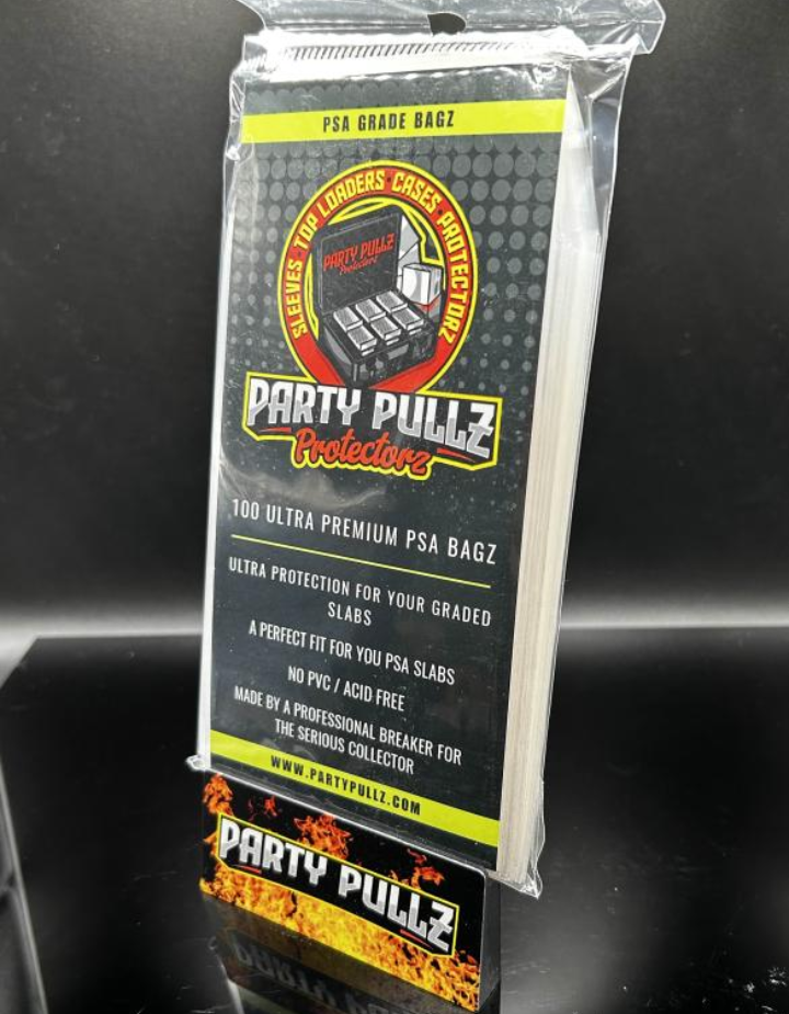 Premium Perfect Fit Slab Bagz for Sports Cards & TCG - 10 Pack