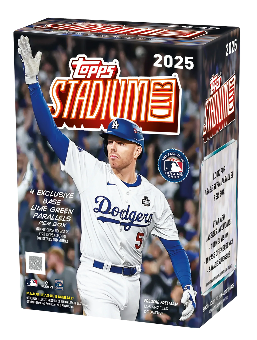 2025 Topps Stadium Club Baseball - Value Box
