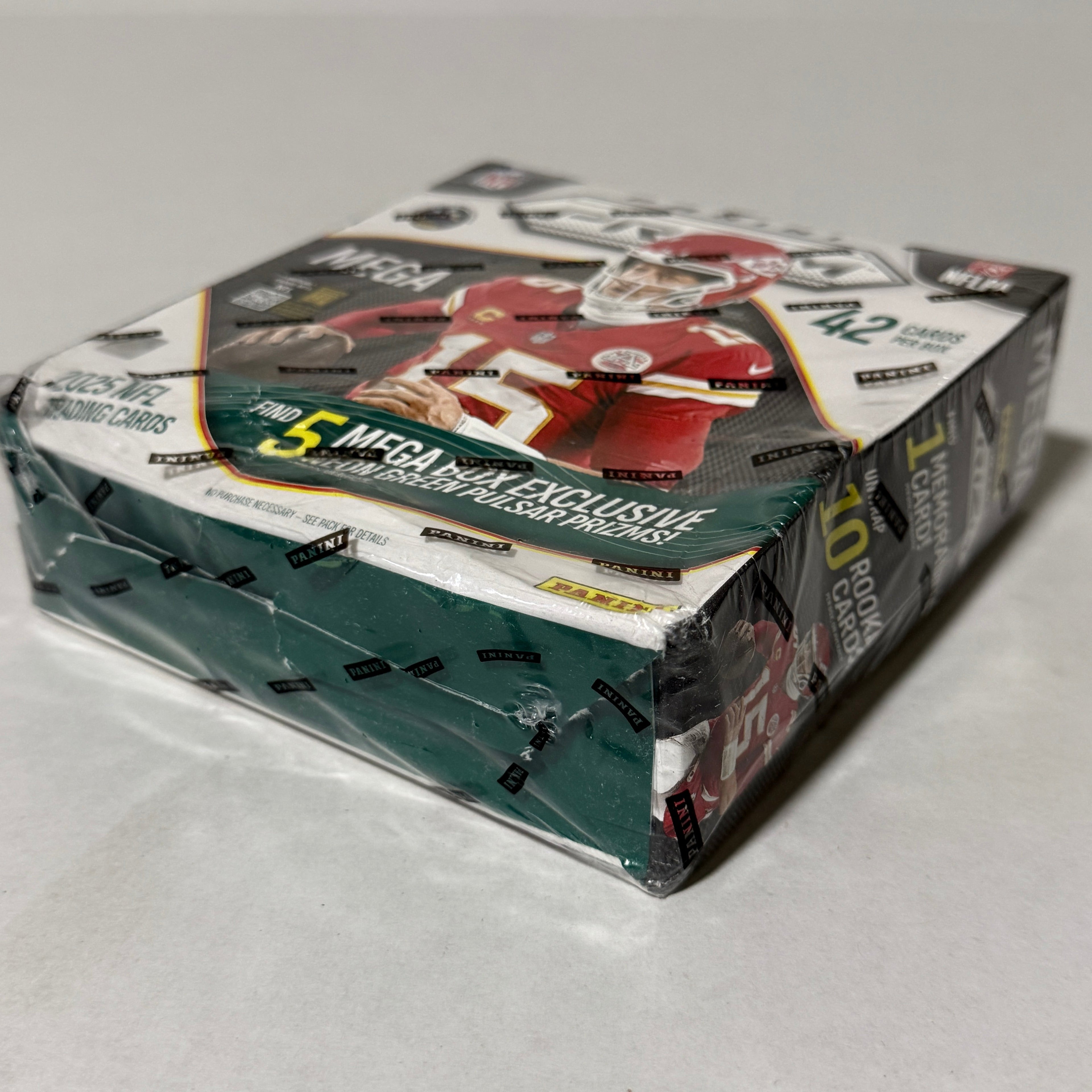 2025 Panini Prizm Football Mega Box - Factory Sealed - 42 Cards