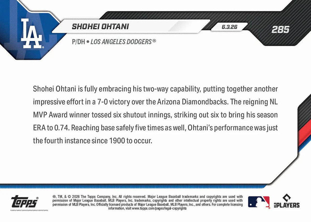 Shohei Ohtani - 2026 Topps 