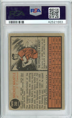 Graded 1962 Topps Mickey Mantle 