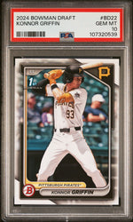 Graded 2024 Topps Bowman Draft Konnor