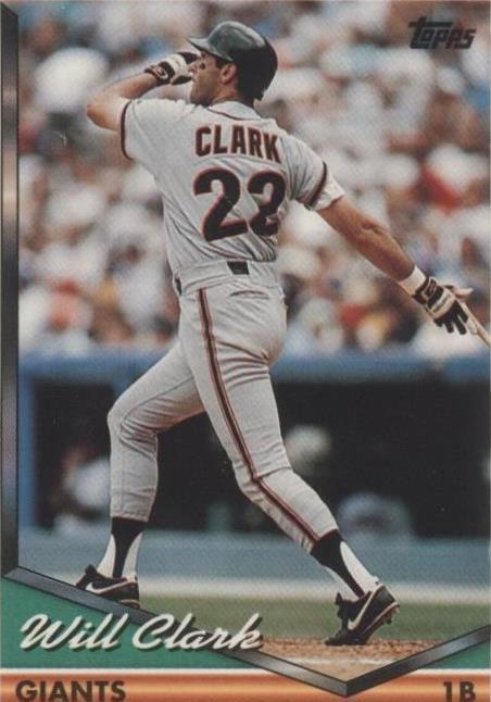 1994 Topps - Will Clark #240