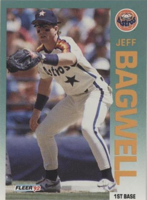 1992 Fleer - Jeff Bagwell Rookie Base Set Houston Astros #425